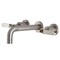 Kingston Brass KS8128KL Two-Handle Wall Mount Bathroom Faucet, Brushed Nickel KS8128KL - alternate 1